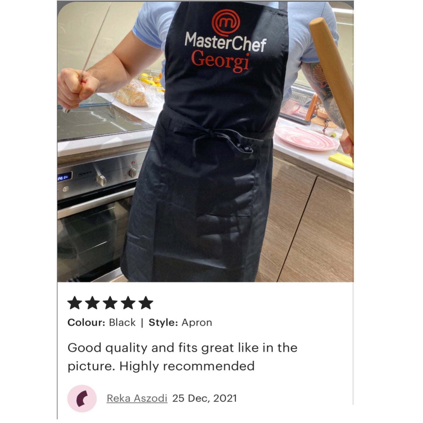 Personalised Master Chef Apron , Custom Mens Apron, Personalized Mens Apron, Chef Gifts for Him, Grill Master, Gift for Grillers, BBQ Apron