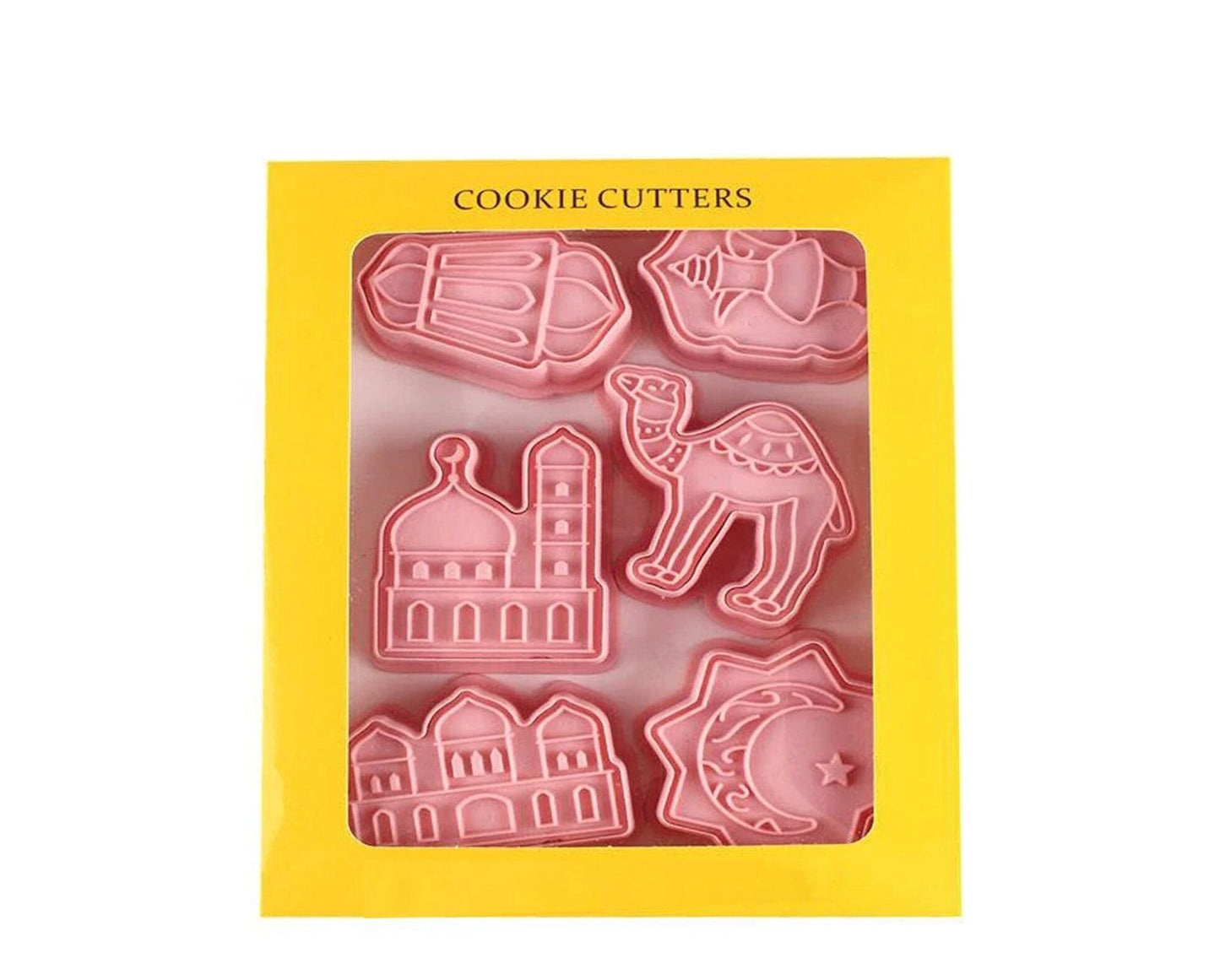 Ramadan Eid Mubarak cookie cutter fondant stamp set Islam 12 pcs